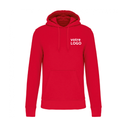 Sweat-shirt écoresponsable à capuche homme