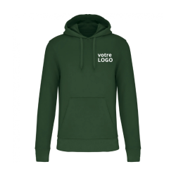 Sweat-shirt écoresponsable à capuche homme
