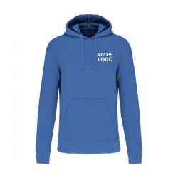 Sweat-shirt écoresponsable à capuche homme