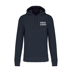 Sweat-shirt écoresponsable à capuche homme