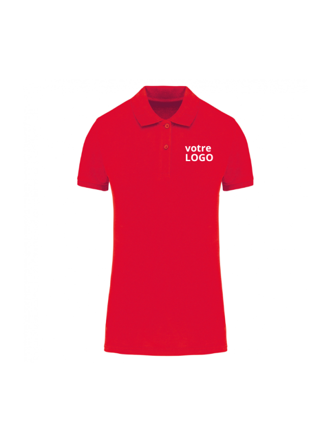 Polo piqué Bio femme