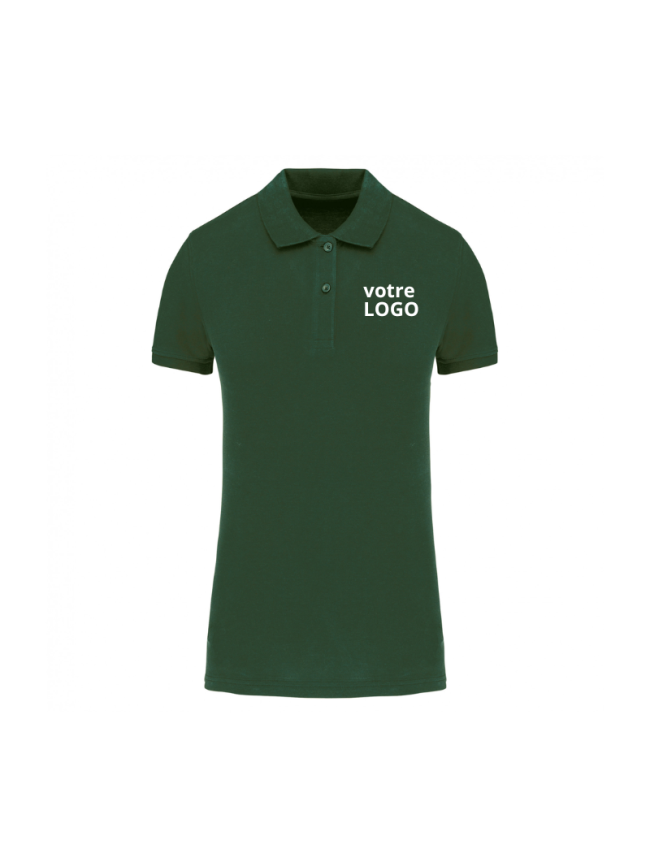 Polo piqué Bio femme