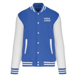 Blouson molleton teddy unisexe