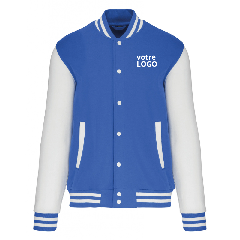 Blouson molleton teddy unisexe
