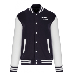 Blouson molleton teddy unisexe