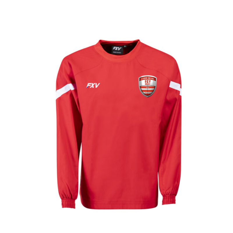 Sweat training adulte rouge FXV