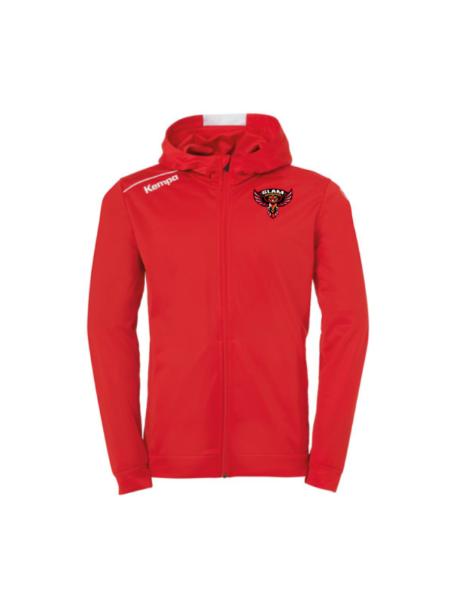 Veste enfant rouge Kempa Player