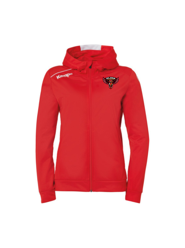 Veste femme rouge Kempa Player