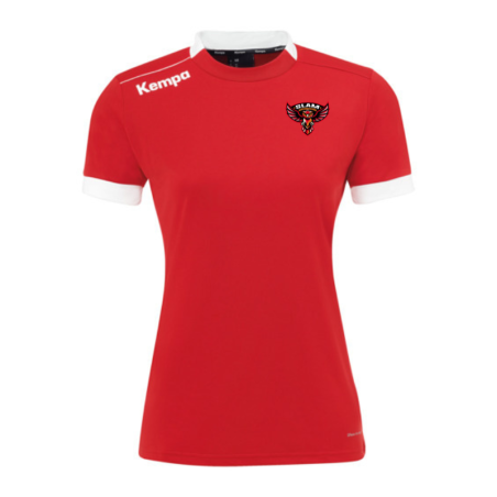 Maillot femme rouge Kempa Player
