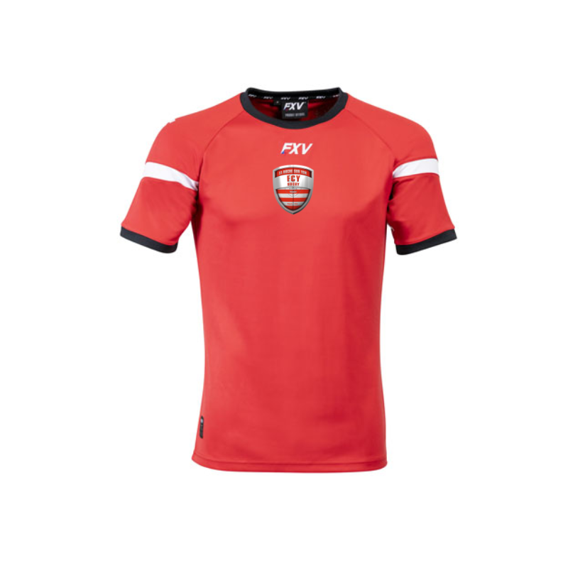 Maillot training adulte rouge Force FXV Victoire