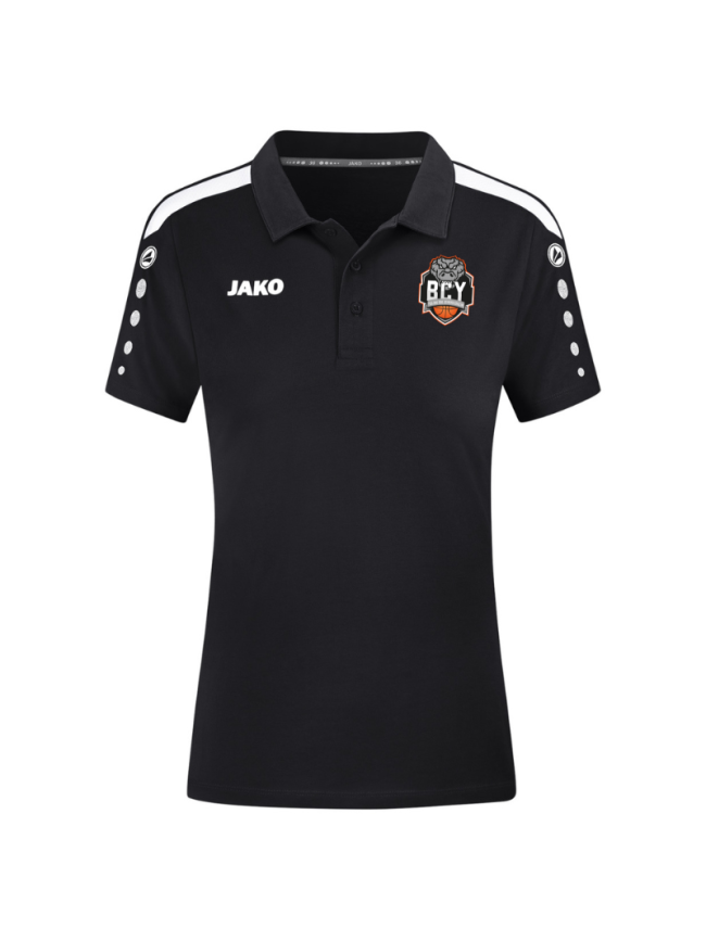 Polo femme noir Jako Power