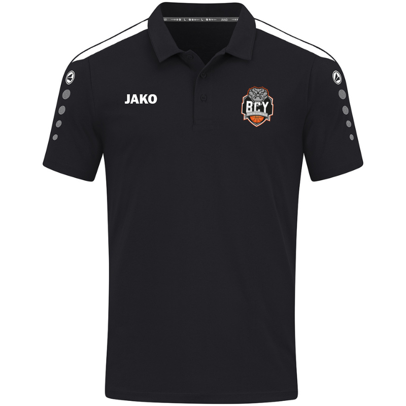 Polo junior noir Jako Power