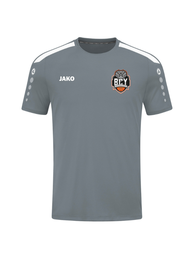 Maillot enfant gris Jako Power