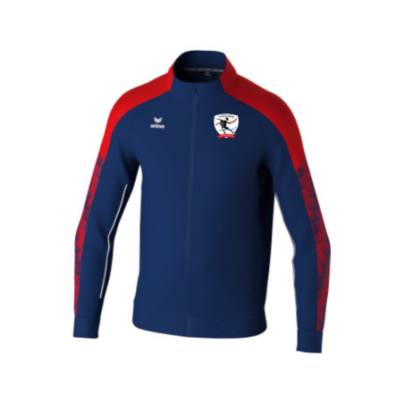 Veste training enfant marine/rouge Erima Evo Star