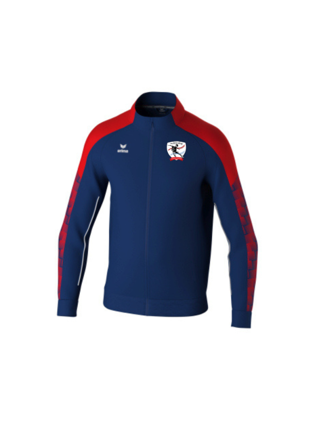 Veste training enfant marine/rouge Erima Evo Star