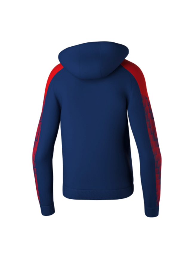 Sweat capuche enfant marine/rouge Erima Evo Star