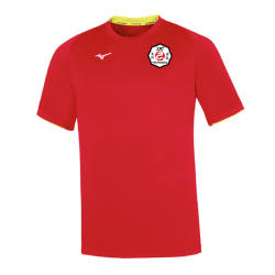 T-shirt enfant rouge Mizuno Team Core