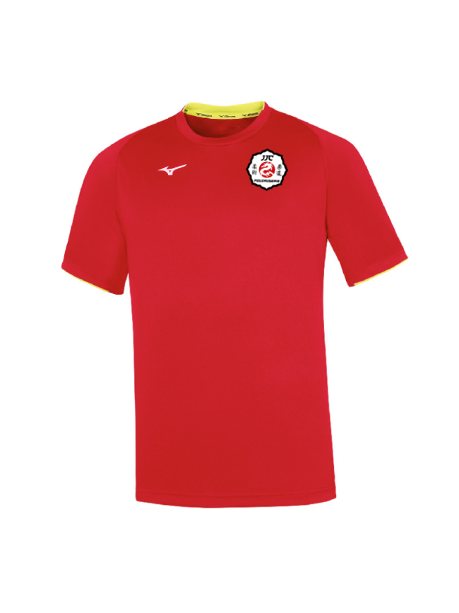 T-shirt enfant rouge Mizuno Team Core