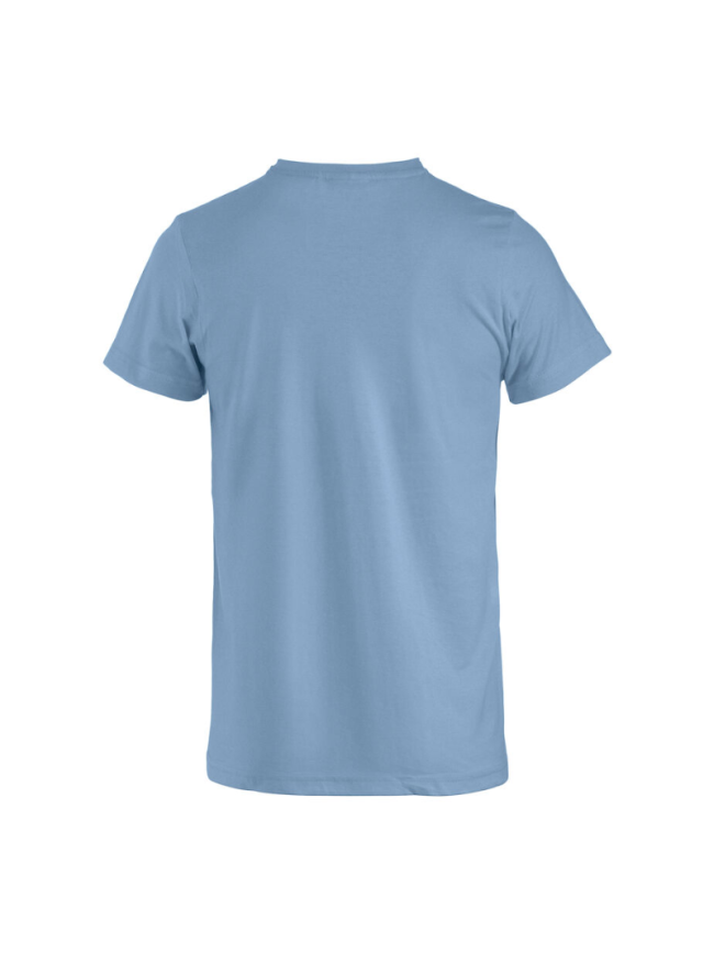 T-Shirt adulte bleu Clique Basic