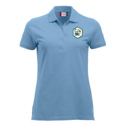 Polo femme bleu Clique Classic Marion