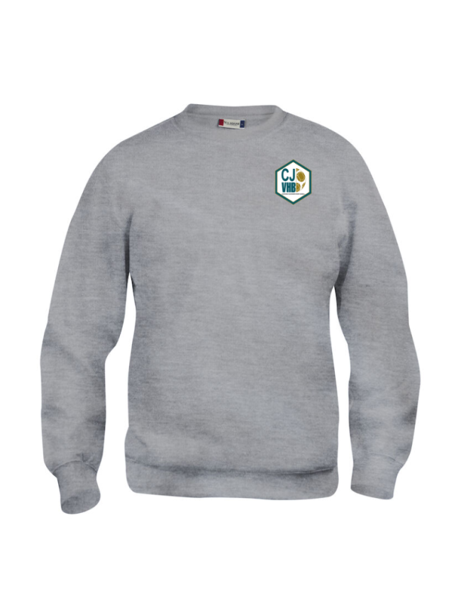 Sweat enfant gris Clique Basic