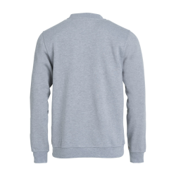 Sweat enfant gris Clique Basic pas cher