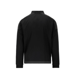 Sweat ½ zip enfant noir Kappa Gassolo pas cher