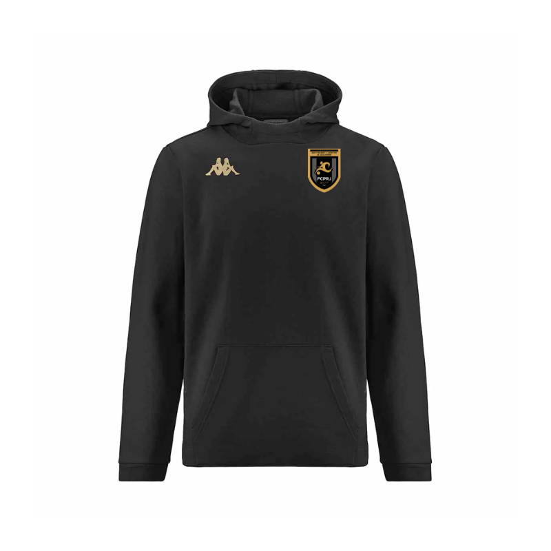 Sweat adulte noir Kappa Giordi