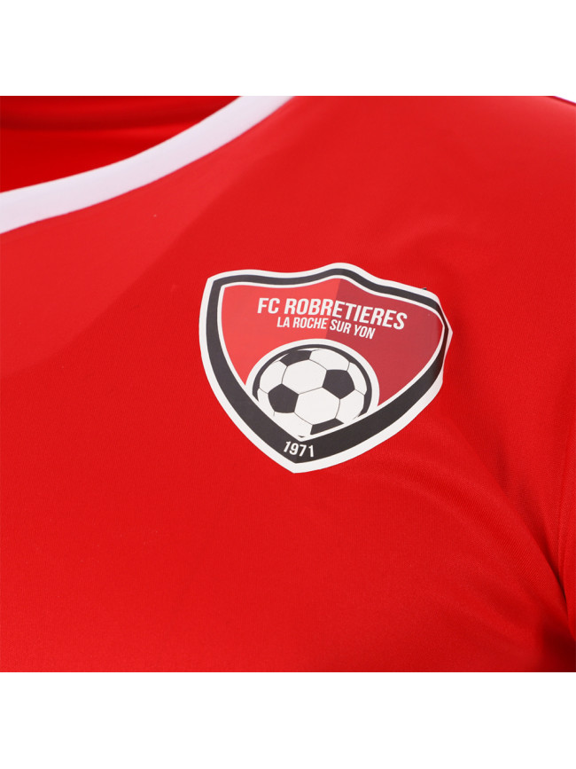 FCR maillot d'entrainement junior rouge