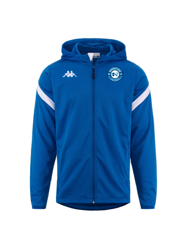Veste capuche adulte bleu Kappa Dolve