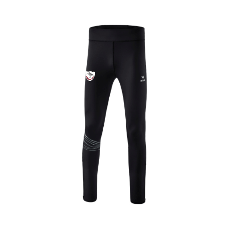 Collant long adulte noir Erima Racing