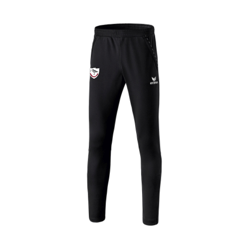 Pantalon training adulte noir Erima 2.0