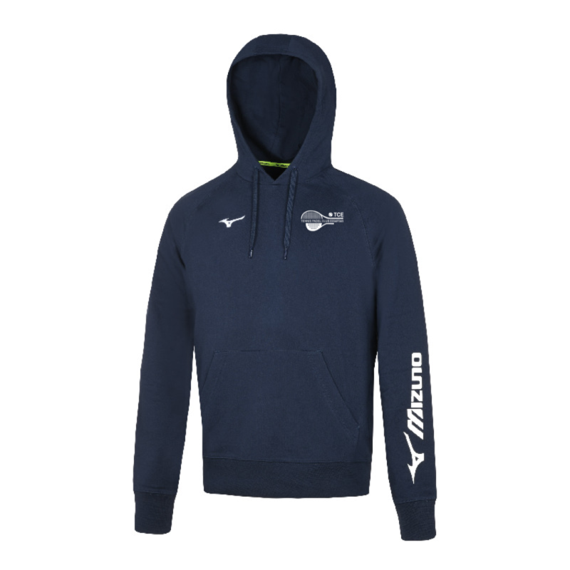 Sweat capuche adulte marine Mizuno Terry