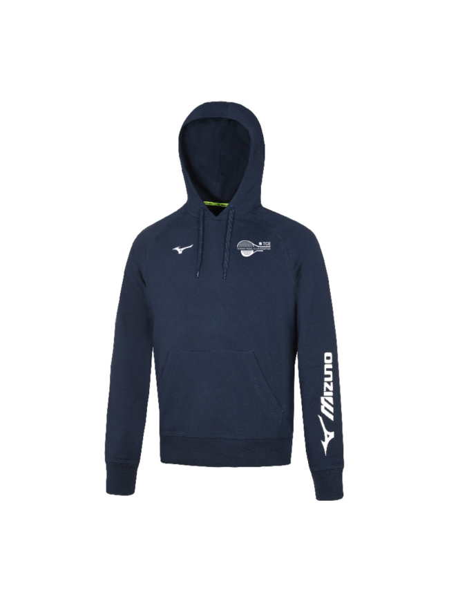 Sweat capuche adulte marine Mizuno Terry