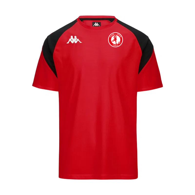 Maillot enfant rouge Kappa Loreto