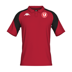 Polo adulte rouge Kappa Leviolo