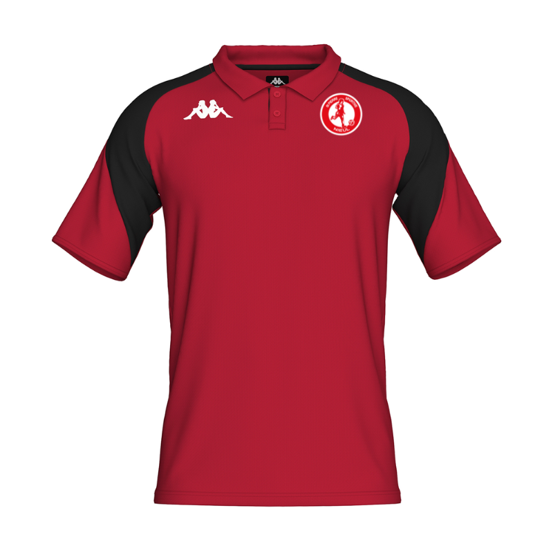 Polo adulte rouge Kappa Leviolo