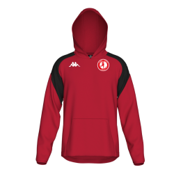 Sweat capuche adulte rouge Kappa Lianto