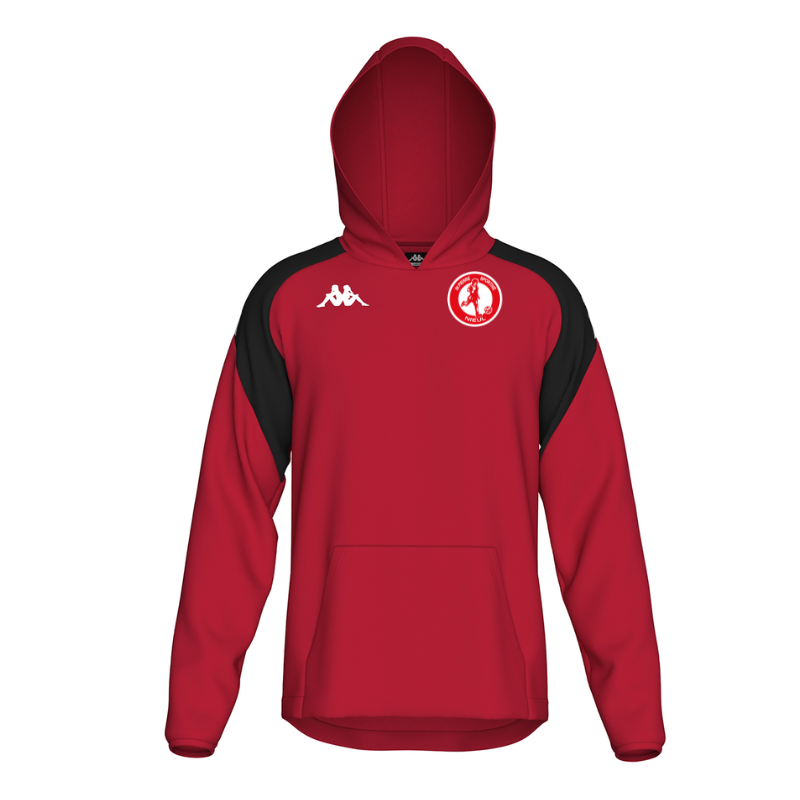 Sweat capuche adulte rouge Kappa Lianto