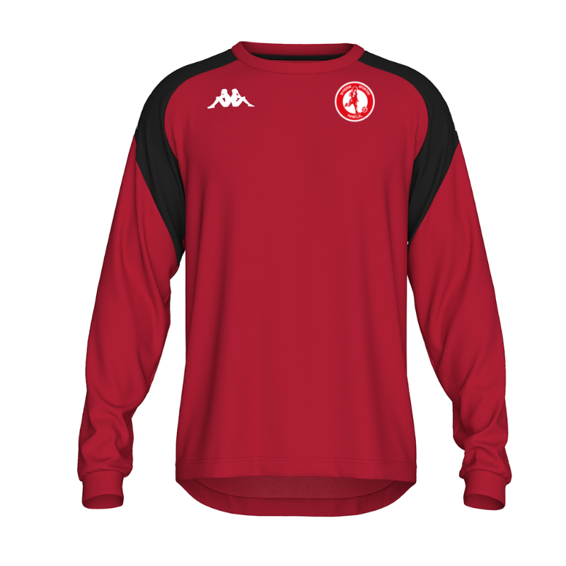 Sweat enfant rouge Kappa Lido