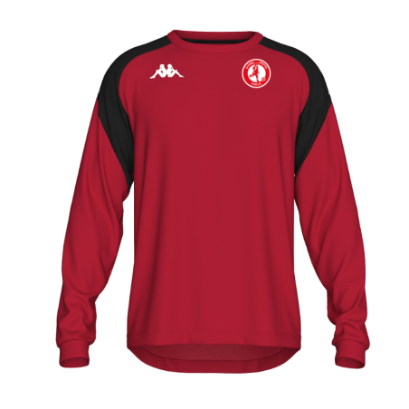 Sweat enfant rouge Kappa Lido