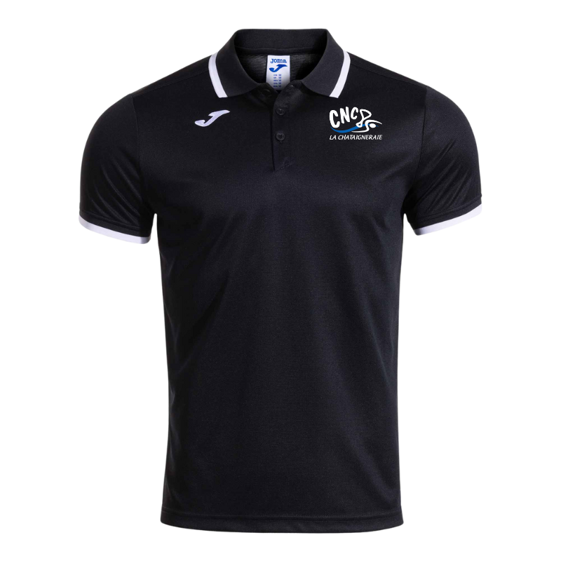 Polo noir Joma Combi Premium