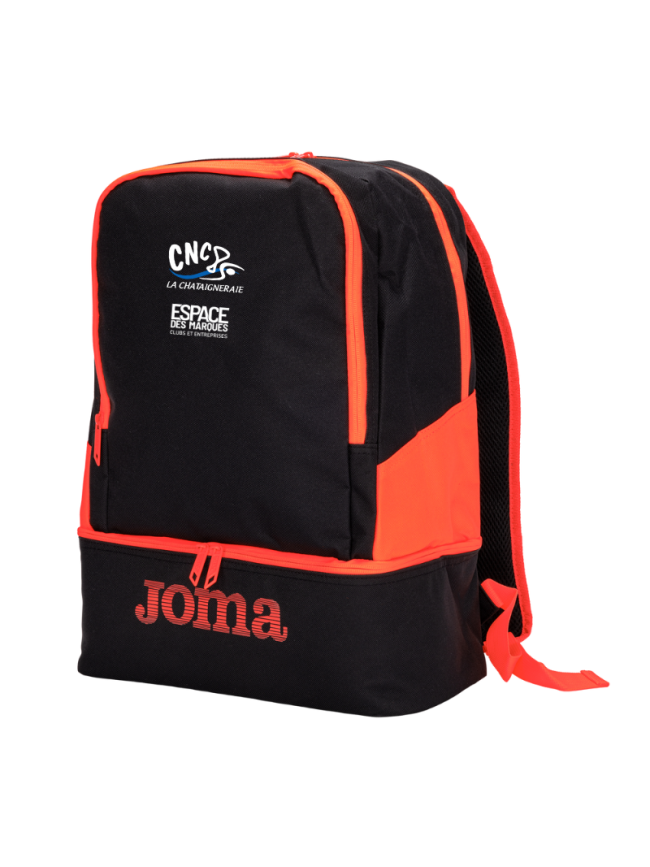 Sac à dos noir/orange Joma Estadio III