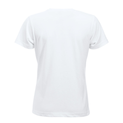 T-Shirt femme blanc Clique New Classic-T