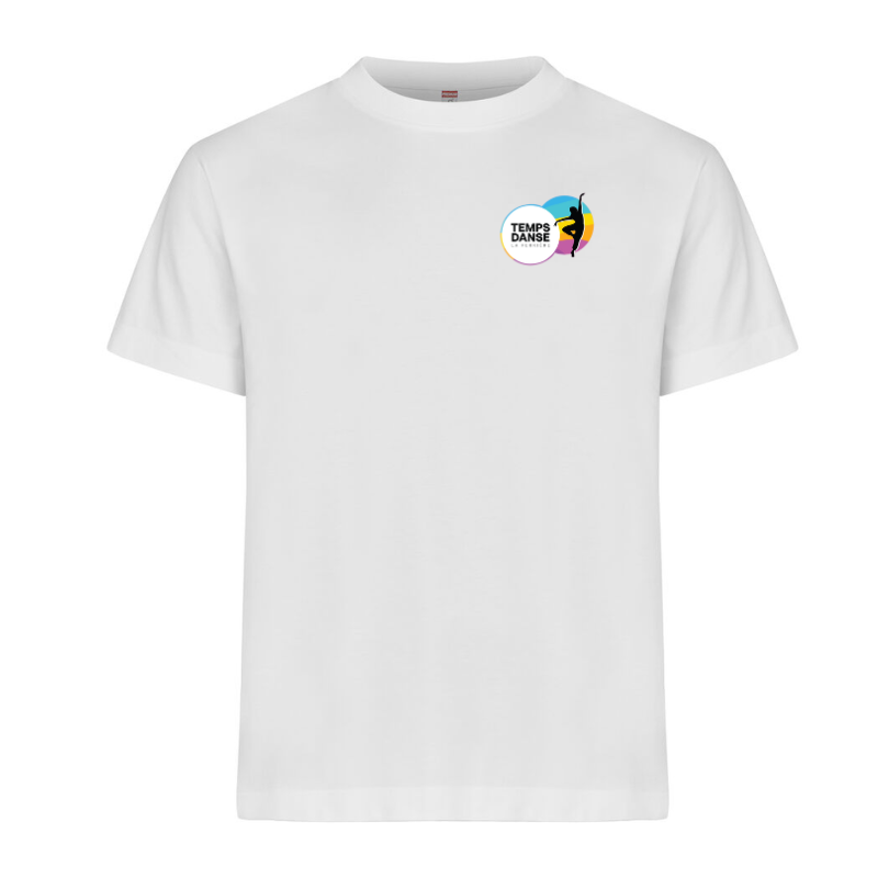 T-Shirt oversize adulte blanc Clique Over-T