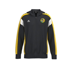 Veste capuche enfant noir jaune Erima Celebrate 125