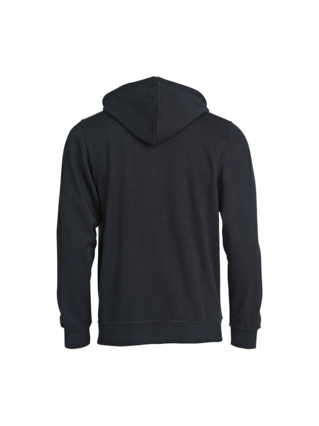 Sweat capuche enfant noir Clique Basic