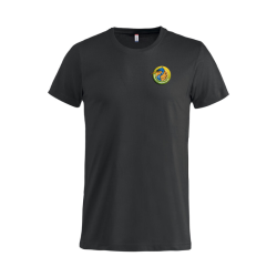 T-Shirt adulte noir Clique Basic