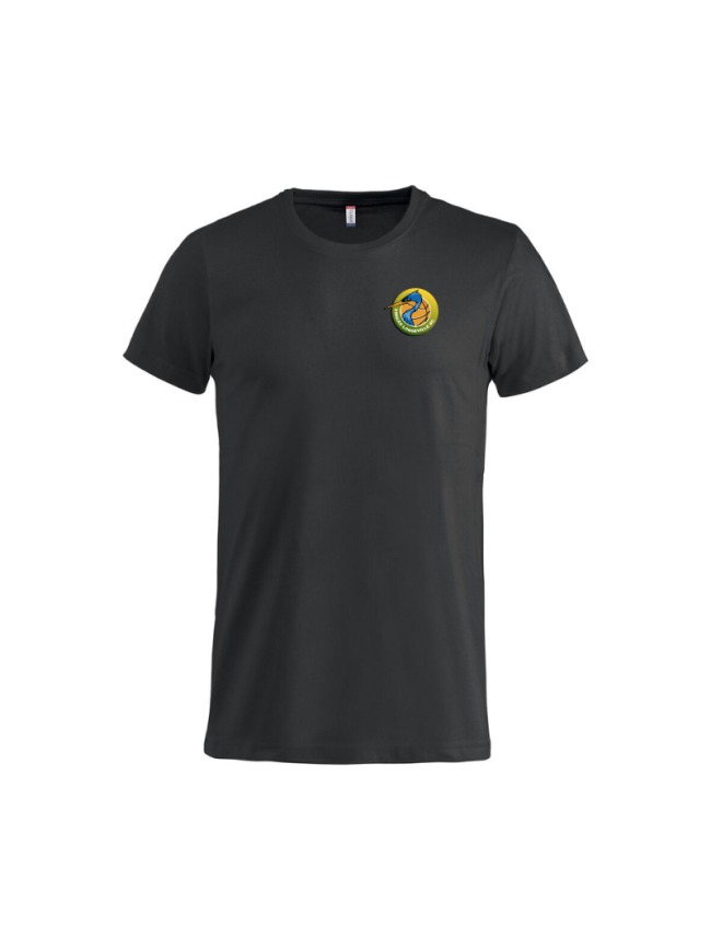 T-Shirt enfant noir Clique Basic