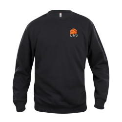 Sweat enfant noir Clique Basic